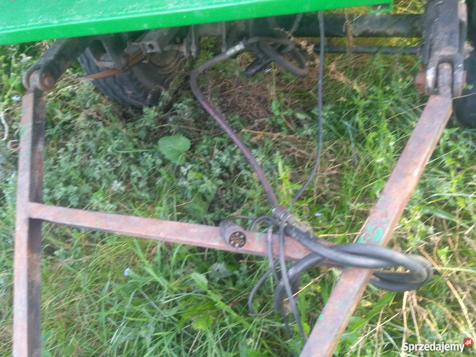 Przyczepa d 34 35t wywrotka na boki remontach Kcynia