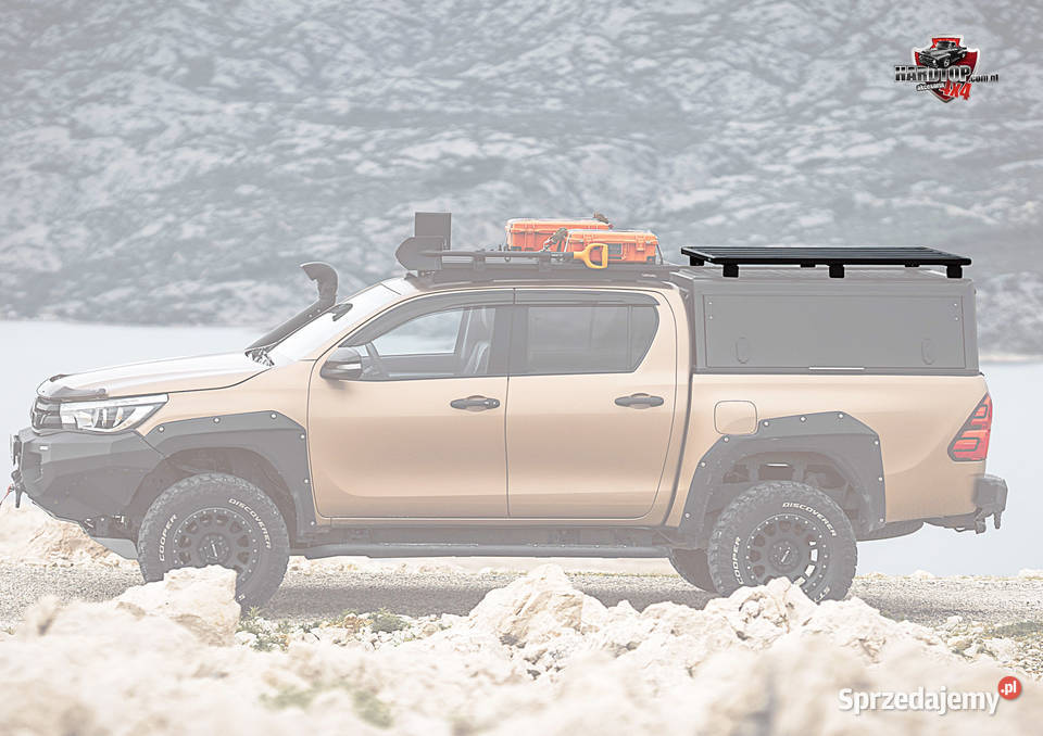 Bagażnik Dachowy Toyota Hilux Rival Hardtop Pasłęk