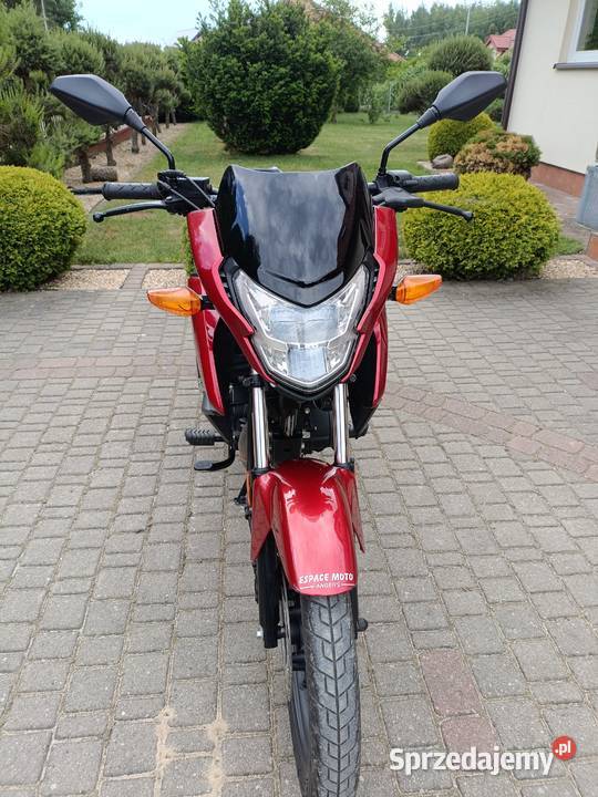 Honda CB125F 2020r 6000km łódzkie Sieradz