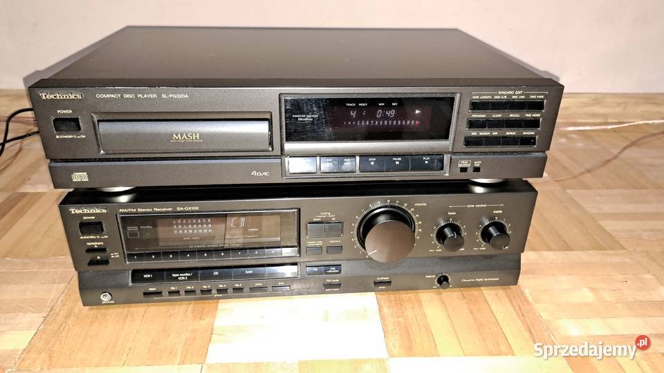 Kompakt i amplituner technics Wieliszew