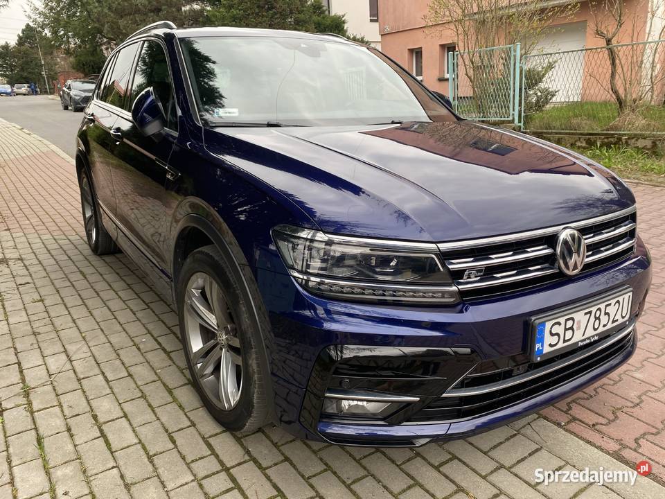 VW Tiguan 20 TSI benzyna Rline 124 000 4 Motion 180KM Tiguan Bielsko-Biała