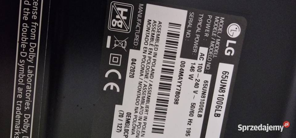 Oddam tv lg Warszawa