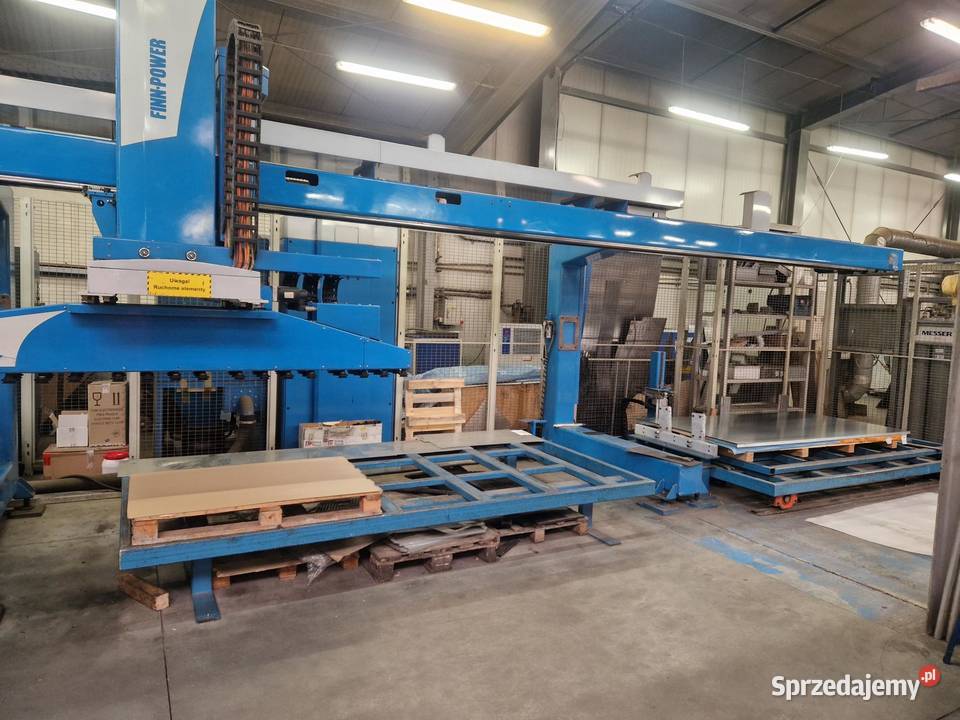 Wykrawarka rewolwerowa z laserem FINN POWER LPe6 mazowieckie Osieck