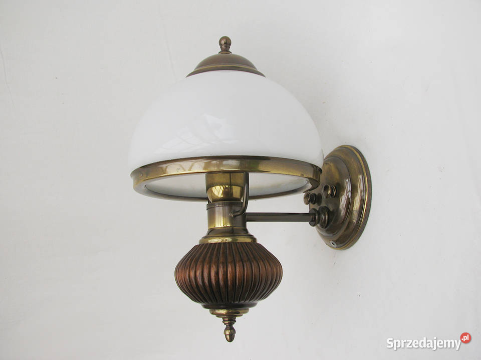 Kinkiet Styl mosiądz III Szczecinek sprzedam