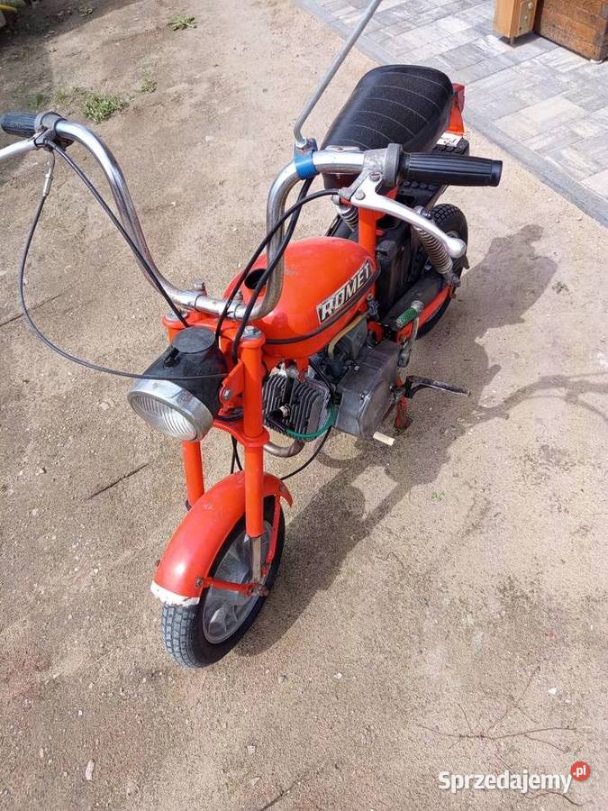 Motorynka Romet Komar WSK dwusuwowy Topola Królewska