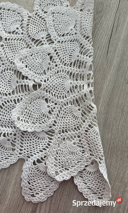 Serweta szydełko rękodzieło śr 50 Łódź