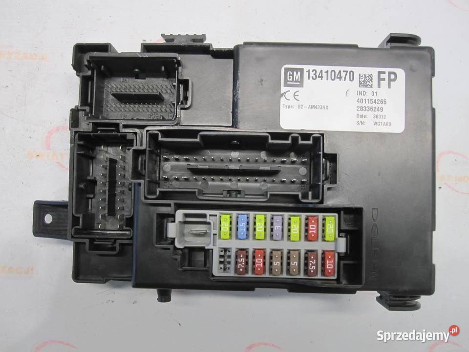 OPEL MERIVA B 13r moduł komfortu BSI 13410470 osobowe świętokrzyskie Kielce sprzedam