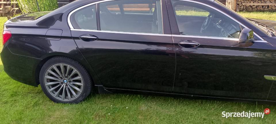 BMW Seria 7 740i limuzyna 2012 elektryczne szyby Mrzezino
