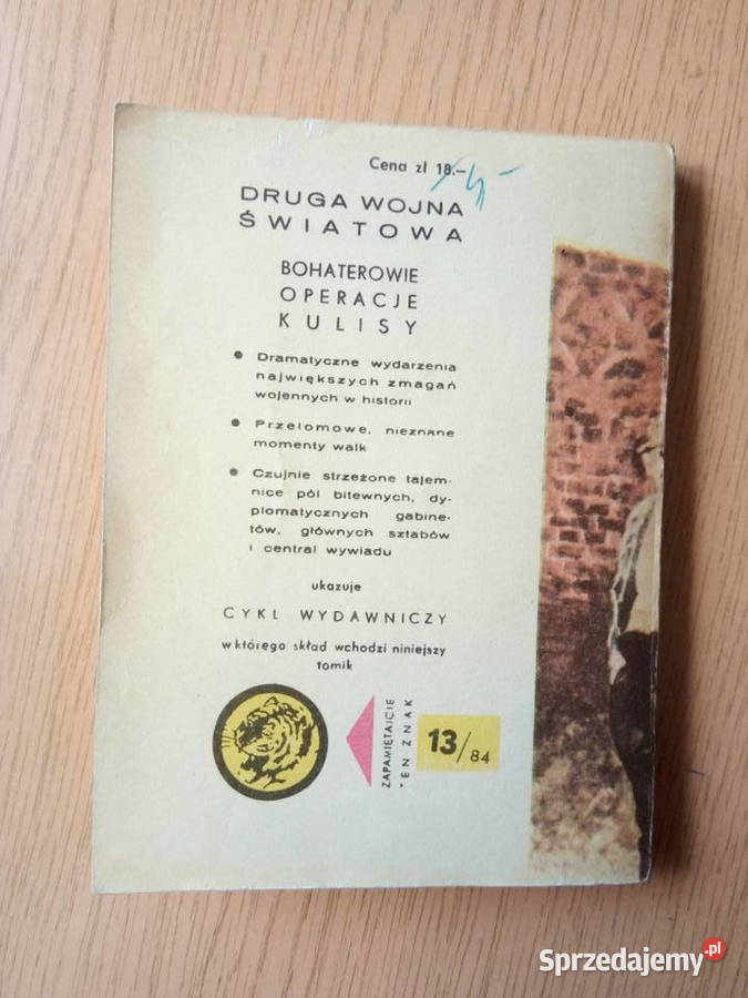 Ognie na hałdach Żółty tygrys 1984r Jerzy