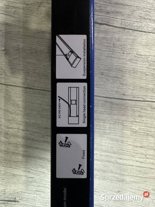 NATYNKOWA SOCZEWKOWA PUROLED CZARNA LAMPA LED Września