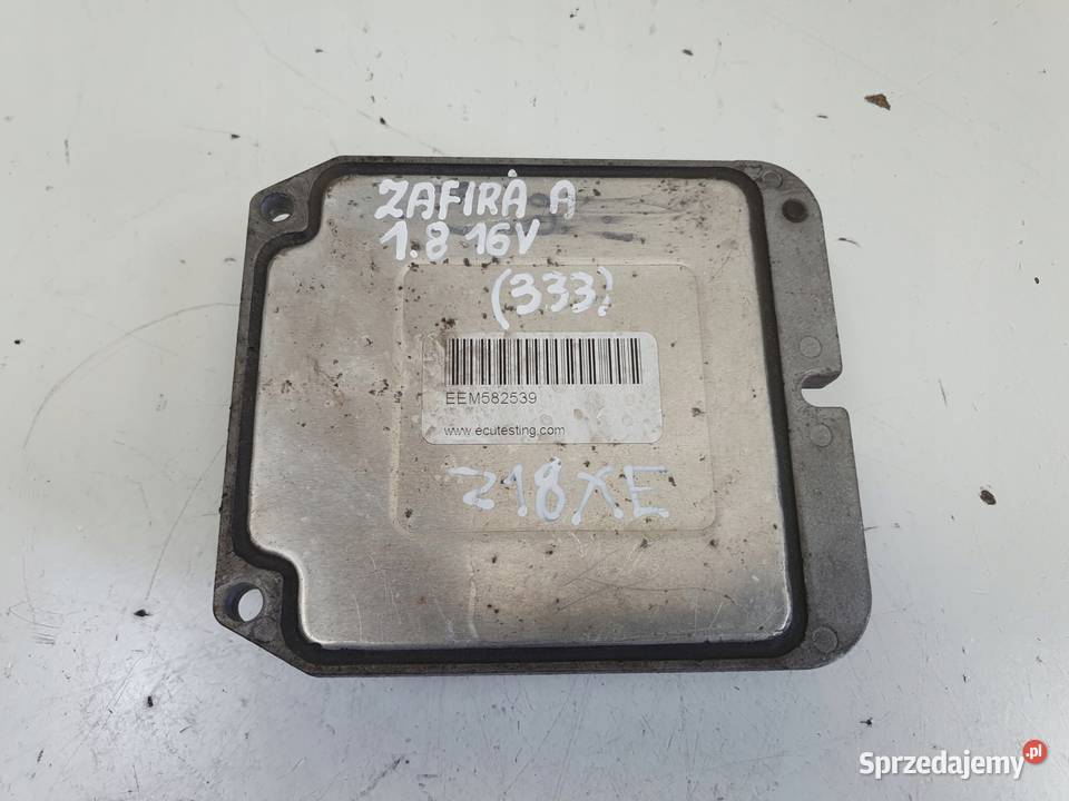 Opel Zafira A 18 16V STEROWNIK SILNIKA komputer Rudka
