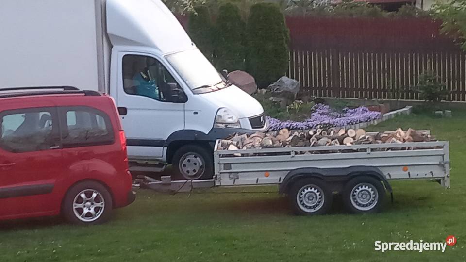 Przyczepa dwu osiowa niemiecka 3x15m 2t DMC Suwałki