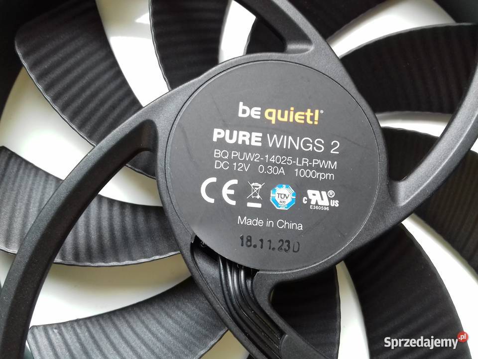 Wentylator 140mm bequiet Pure Wings 2 BQ Bydgoszcz