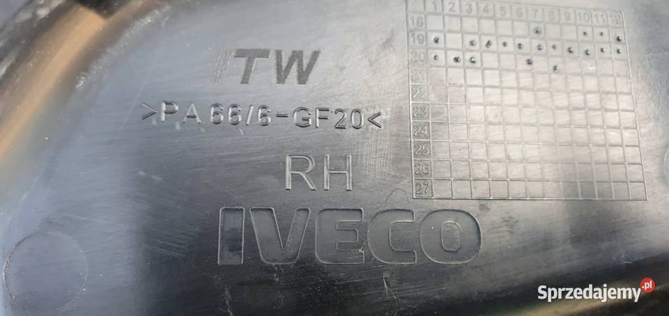 IVECO SWAY KLAMKA DRZWI PRAWA 5802258022 klamki Bieleń