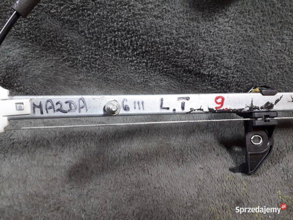 Mechanizm prowadnica szyby Mazda 6 III Lewy tył Włoszczowa sprzedam