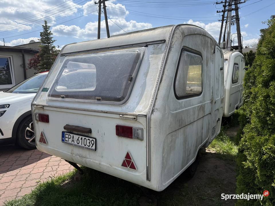 Przyczepa kempingowa Niewiadów N126 1977r Pabianice sprzedam