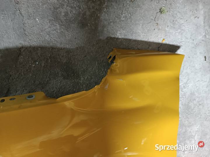 Błotnik lewy przód Peugeot 208 II żółty KLT Błotniki Turek sprzedam