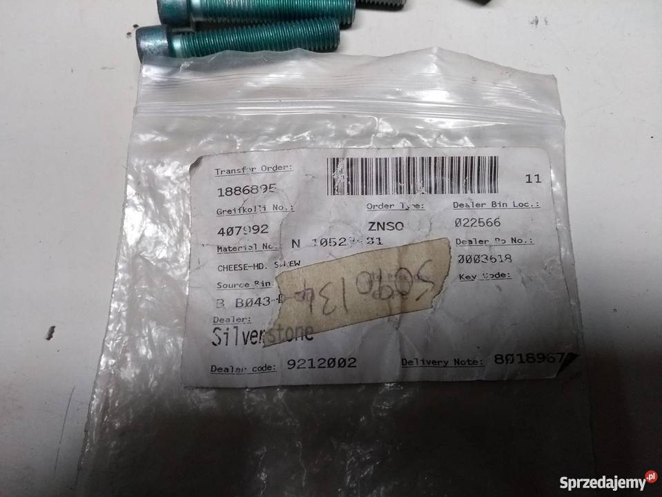 PORSCHE śruby montażowe tylnej osi osobowe Zawieszenie i układ kierowniczy Pilzno