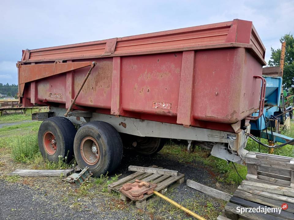 Przyczepa Tandem Bronimont 12T Mocna Resory