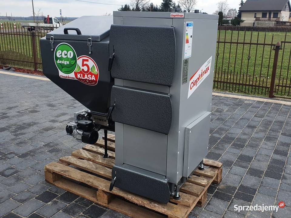 Kocioł piec co na ekogroszek 15kw z podajnikiem Pleszew sprzedam