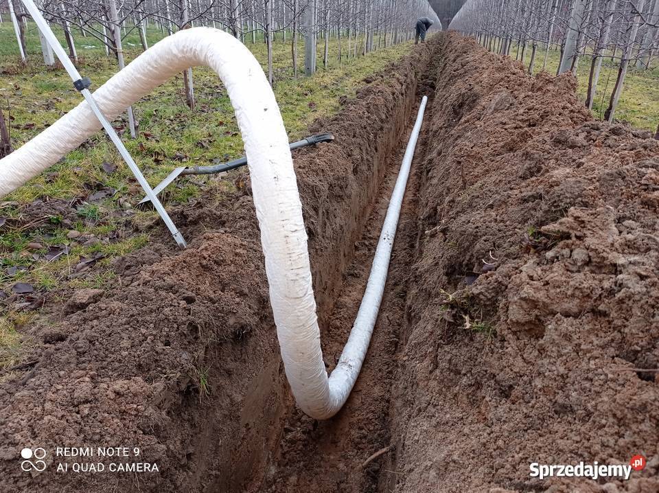 Rura drenarska fi100 perforowana melioracyjna z mazowieckie Radom