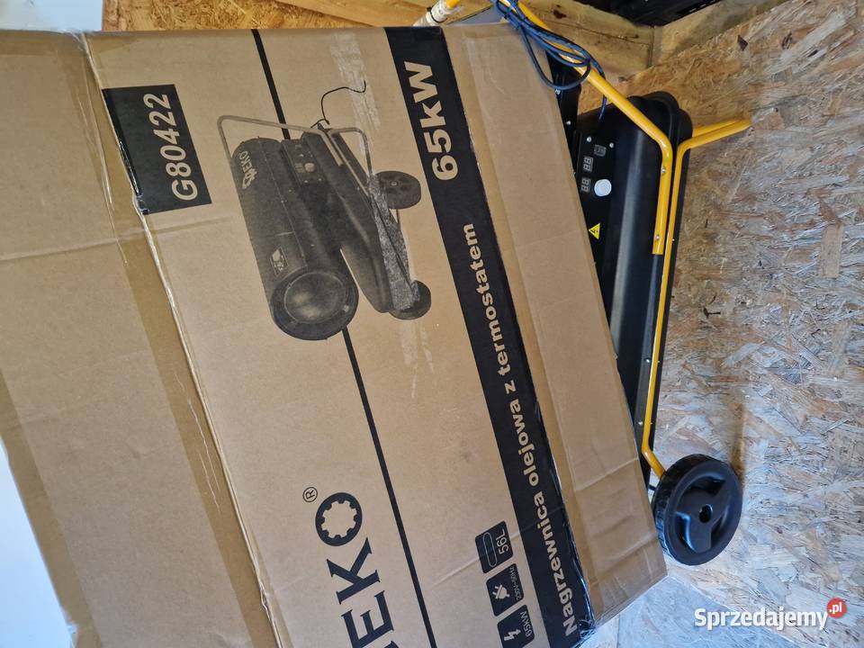 Nagrzewnica olejowa z termostatem 65KW G80422