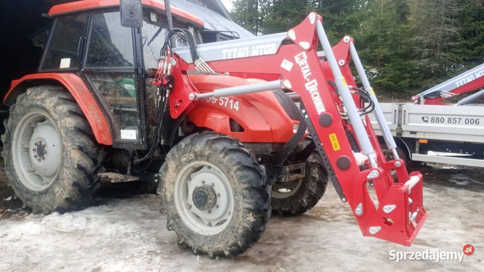 Ładowacz Tur Matal Technik Do Ciągnika Zetor Sobótka
