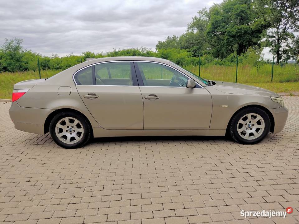525i 192 M54 Lpg Xenon SkóraSporty Rok produkcji 2004 Seria 5 dolnośląskie Lubin
