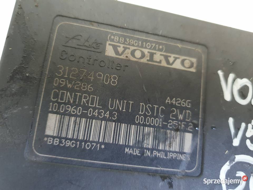 Volvo S40 II V50 POMPA ABS hamulcowa Sterownik Chełm