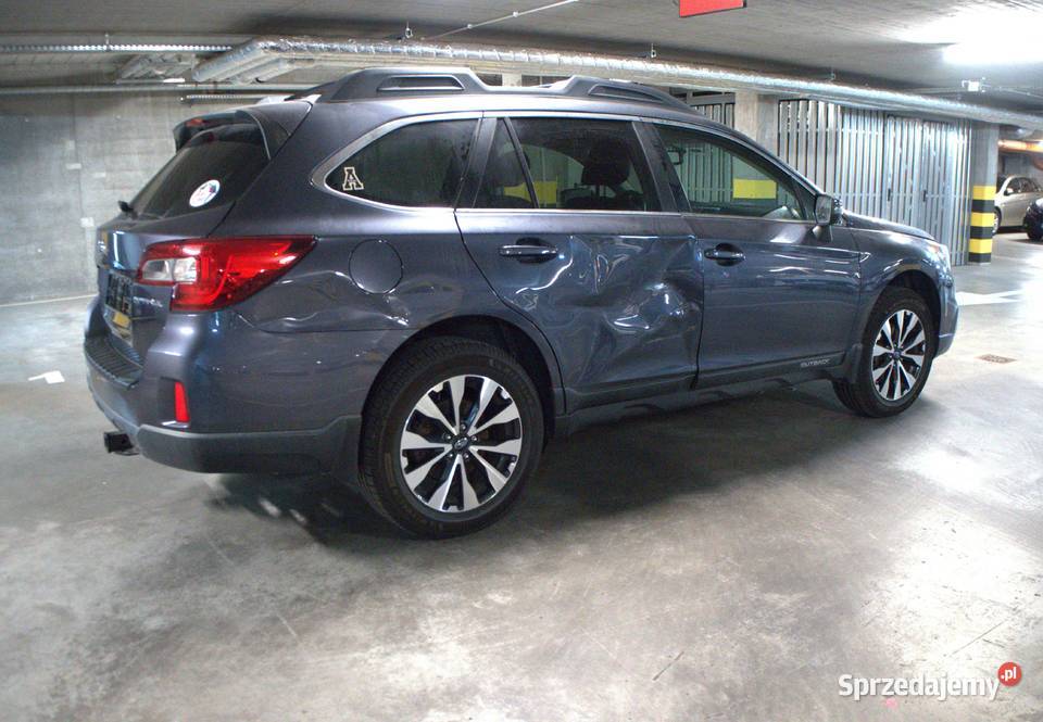 2015 Subaru Outback 25l 4x4 automat uszkodzony 140000km Kraków