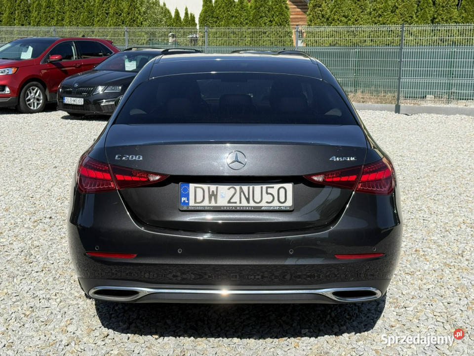 Mercedes C 200 15 R4 16V Mild Hybrid Turbo 204 nawigacja Wrocław
