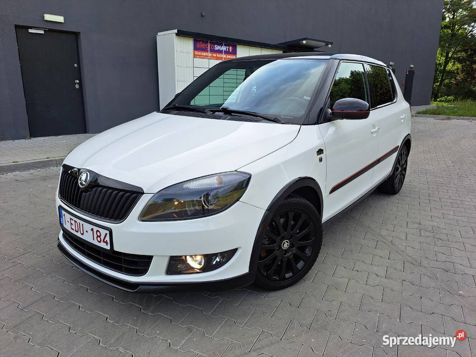 Skoda Fabia II Monte Carlo 12 TSI 105 Klima PDC 105KM Samochody osobowe Koziegłowy