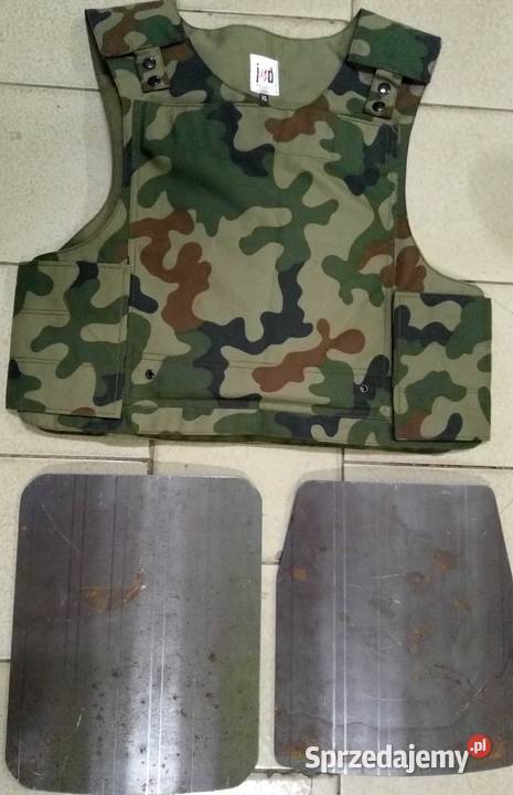 Kamizelka kuloodporna dwie blachy Hardox 500 5mm Skierniewice
