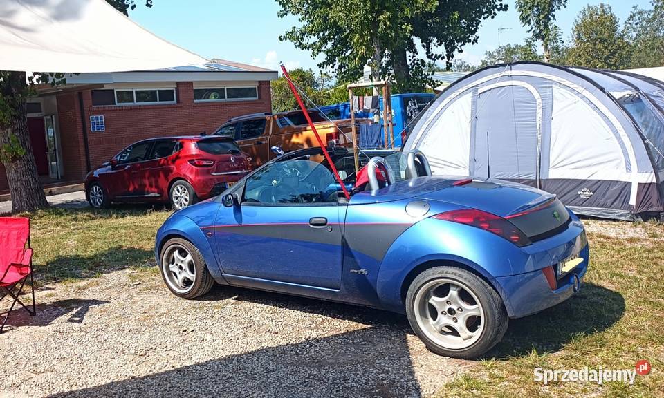 Kabriolecik Ford Streetka stan autoalarm Gdańsk