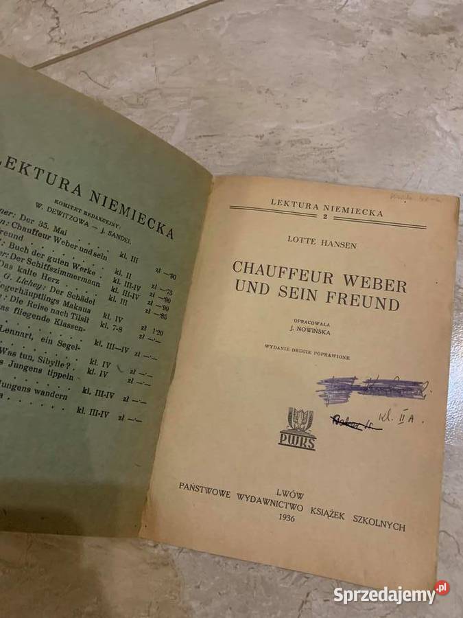 Chauffeur weber und sein freund Lotte Hansen Jasło