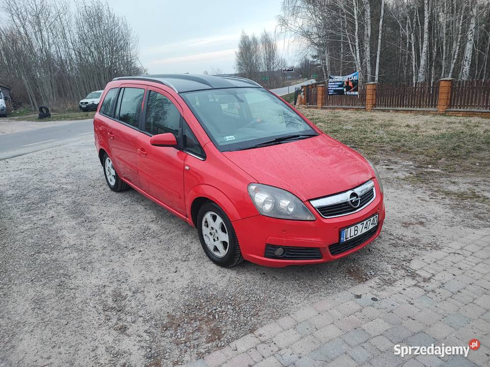 Opel Zafira B 18 LPG 402000km Lubartów
