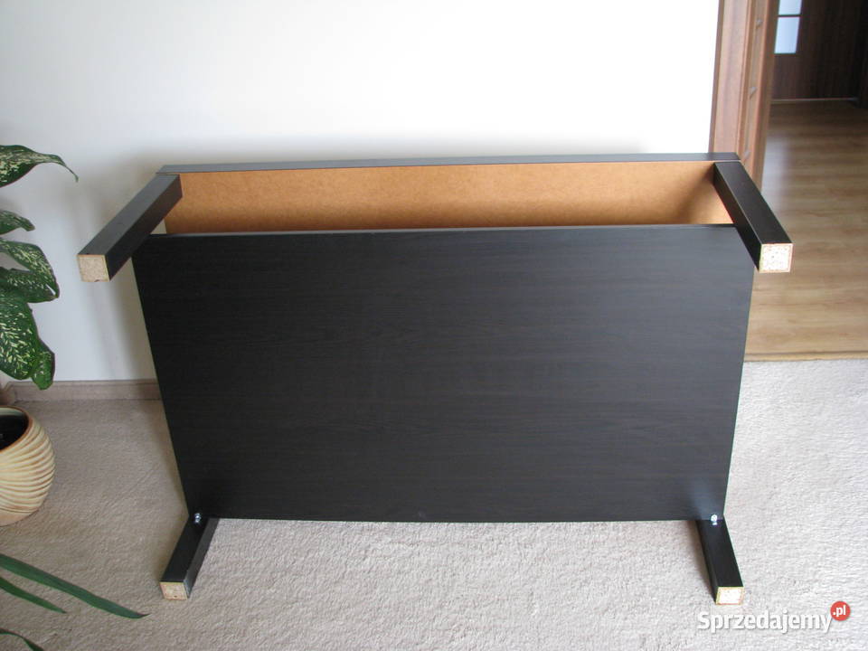 Stolik kawowy Ikea Lack ława czarny brąz 118 x Brzegi