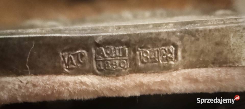 Srebrna ikona carska Rosja małopolskie Kraków