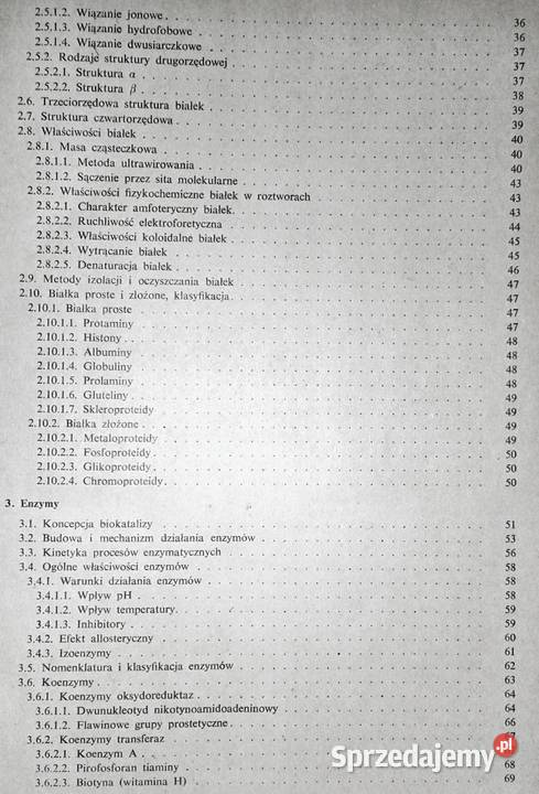 Biochemia biologów Jerzy Trojanowski Pozostałe