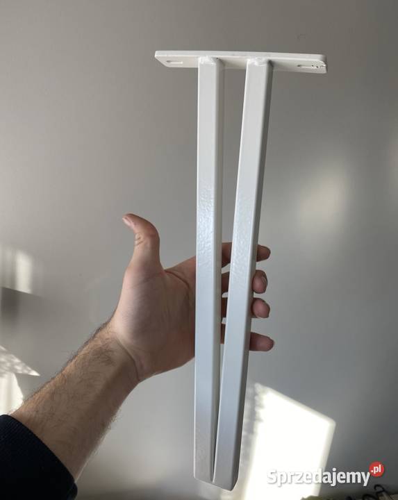 Biała Noga metalowa StelażNoga do stołu małopolskie Bochnia