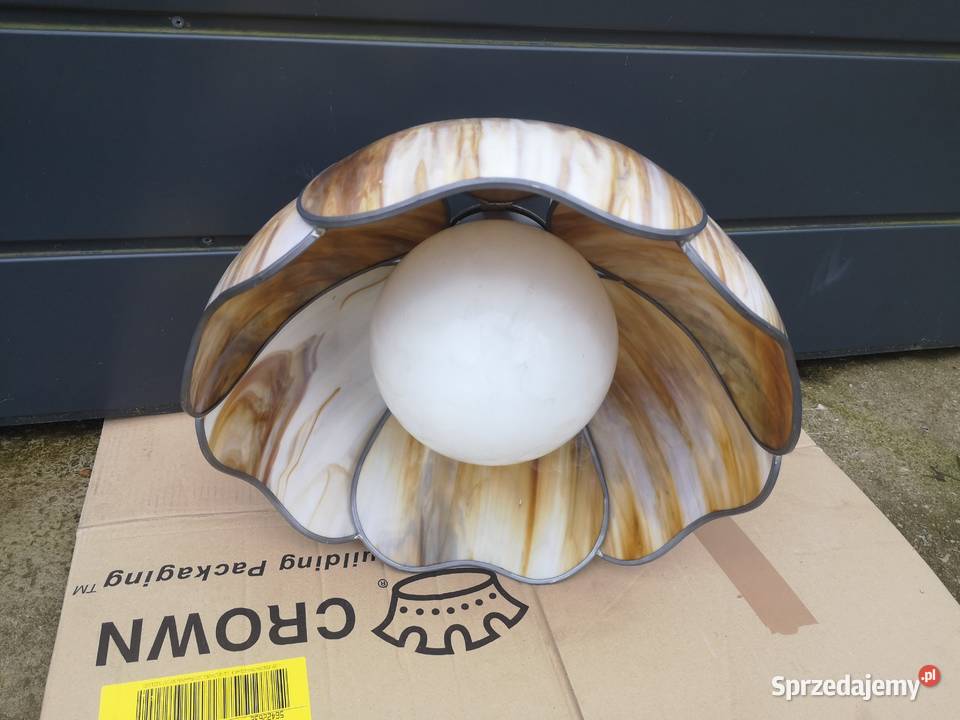 Lampa wisząca witrażowa Aleksandrów Łódzki