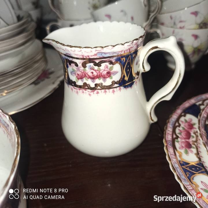 Filiżanka z talerzykiem Stara angielska Gdańsk