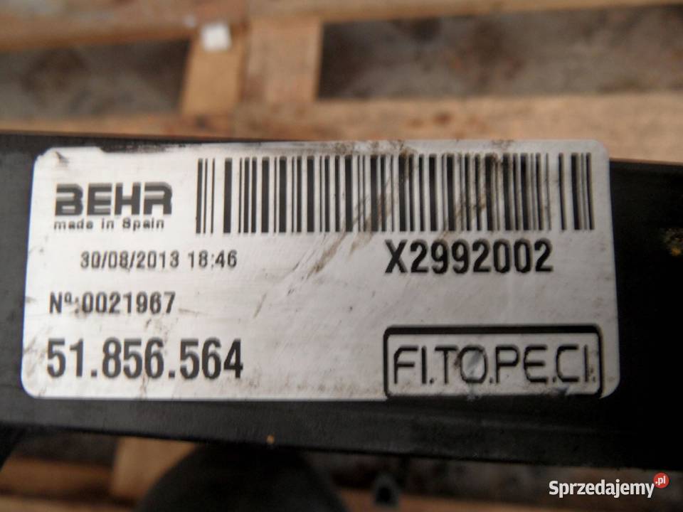 FIAT QUBO 13 MULTIJET 13r wentylator chłodnicy