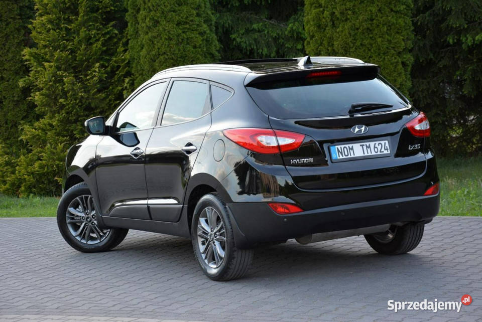 Hyundai ix35 Premium Xenon Ledy Skóry Panorama ogranicznik prędkości Ostrów Mazowiecka