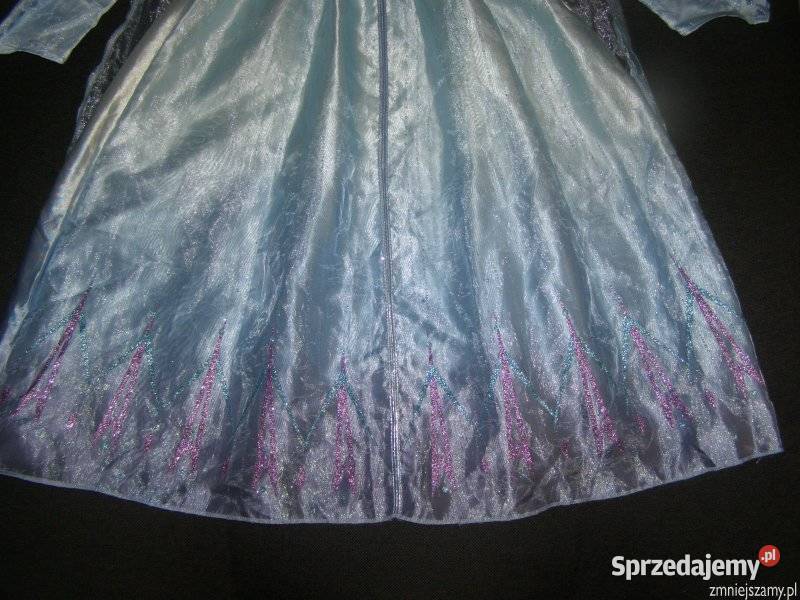 Strój kostium przebranie ELSA KRAINA LODU 2 Siedlce