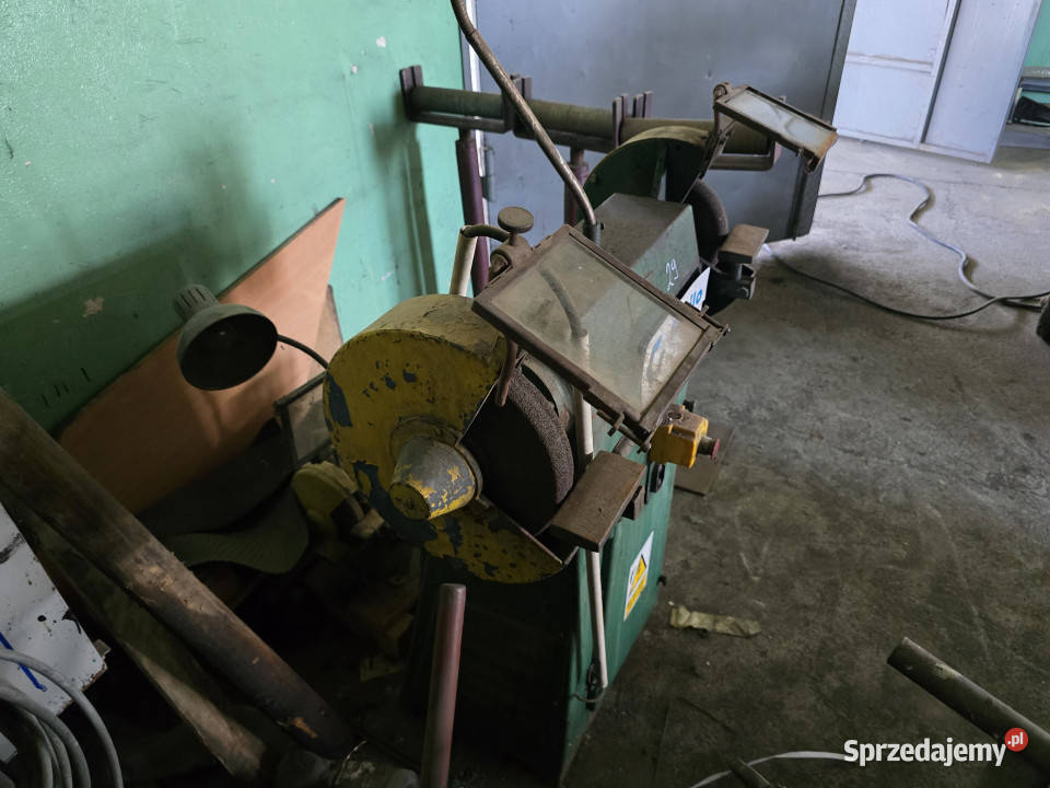 Szlifierka dwutarczowa stacjonarna MECHANIK