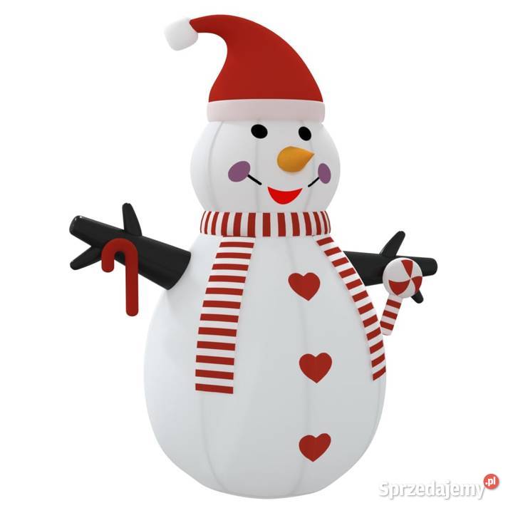 vidaXL Nadmuchiwany bałwan z oświetleniem LED Warszawa