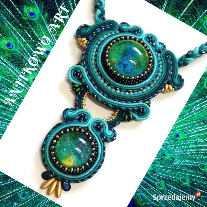 NASZYJNIK MORSKI Z PODWÓJNĄ ŻYWICĄ SUTASZ Warszawa