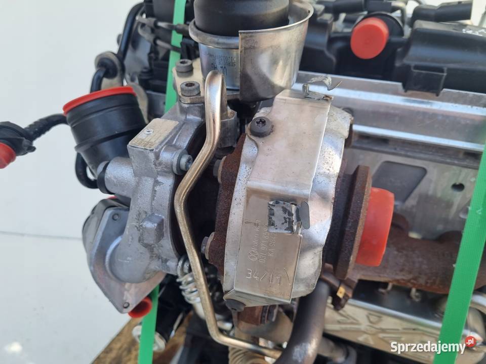 SILNIK KOMPLET VW Polo V 16 TDI 105 145 pali CAY Janów