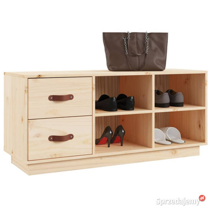 Szafka na buty 100x34x45 lite drewno sosnowe Na buty Warszawa